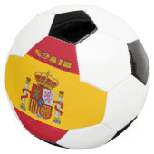 Spanische Flagge Fußball (Dreiviertel)