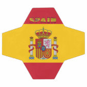 Spanische Flagge Fußball (Flach)