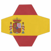 Spanische Flagge Fußball (Flach)