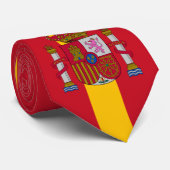 Spanische Flagge - Geschäfte, Reisen/Sport Krawatte (Gerollt)