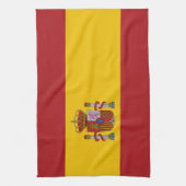 Spanische Flagge Geschirrtuch (Vertikal)