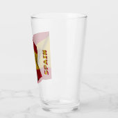 Spanische Flagge Glas (Links)