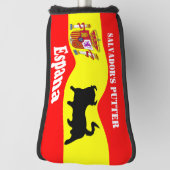 Spanische Flagge Golf Headcover (Rotieren 90)