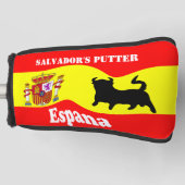 Spanische Flagge Golf Headcover (Vorderseite)