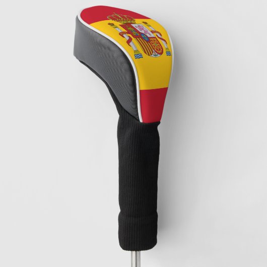 spanische Flagge Golf Headcover (angewinkelt)