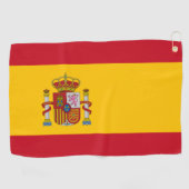 Spanische Flagge / Golf Spanien Mode / Sport Handt Golfhandtuch (Horizontal)