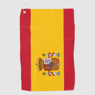 Spanische Flagge / Golf Spanien Mode / Sport Handt Golfhandtuch