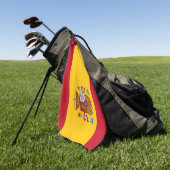 Spanische Flagge / Golf Spanien Mode / Sport Handt Golfhandtuch (Gras)