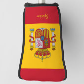 Spanische Flagge & Golf Spanien Sporthalle /Clubs Golf Headcover (Rotieren 90)
