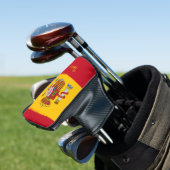 Spanische Flagge & Golf Spanien Sporthalle /Clubs Golf Headcover (In Situ)