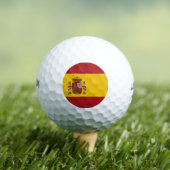 Spanische Flagge Golfball (Insitu T-Shirt)