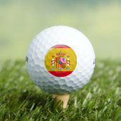Spanische Flagge Golfball (Insitu T-Shirt)