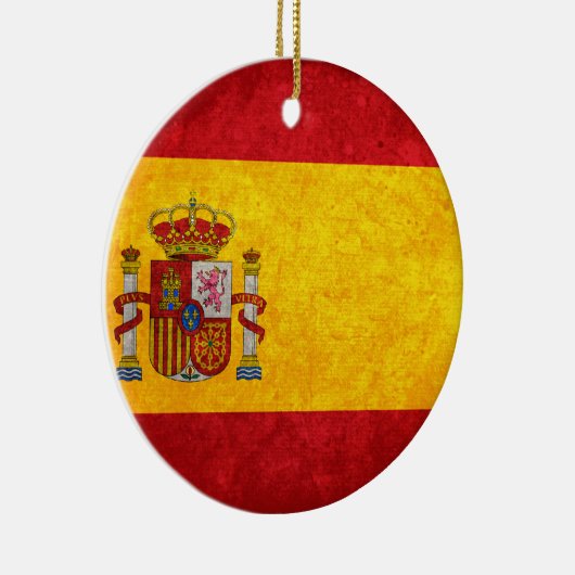 Spanische Flagge Keramikornament (Rechts)