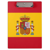 Spanische Flagge Klemmbrett (Vorderseite)