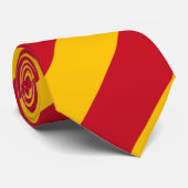 Spanische Flagge Krawatte (Gerollt)