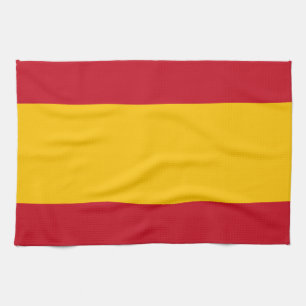 Spanische Flagge Küchentuch