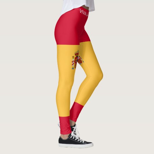 Spanische Flagge Leggings (Rechts)