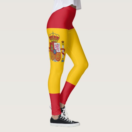 Spanische Flagge Leggings (Rechts)