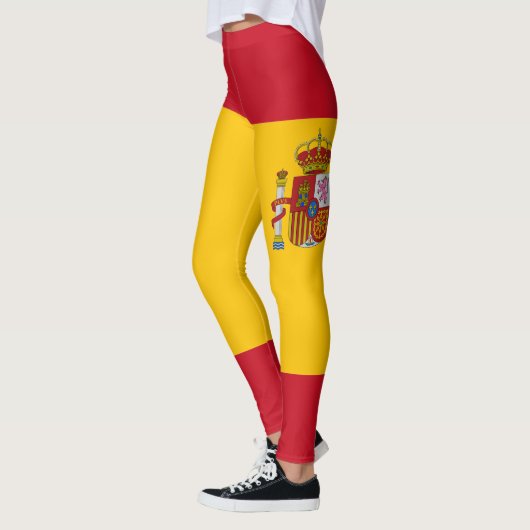 Spanische Flagge Leggings (Links)