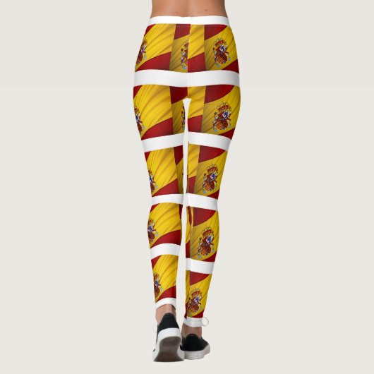 SPANISCHE FLAGGE LEGGINGS (Rückseite)
