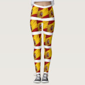 SPANISCHE FLAGGE LEGGINGS (Vorderseite)