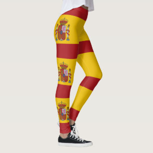 Spanische Flagge Leggings
