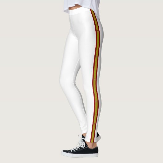 spanische Flagge Leggings (Links)