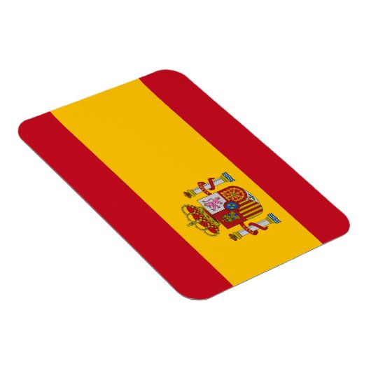 Spanische Flagge Magnet (Rechte Seite)