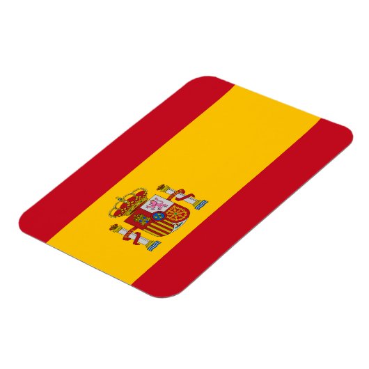 Spanische Flagge Magnet (Linke Seite)