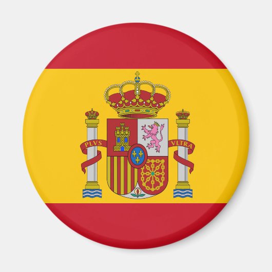 Spanische Flagge Magnet (Vorne)