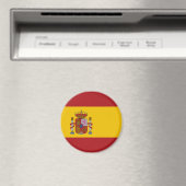 Spanische Flagge Magnet (In Situ (Geschirrspüler))