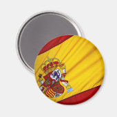 Spanische Flagge Magnet (Vorderseite/Rückseite)