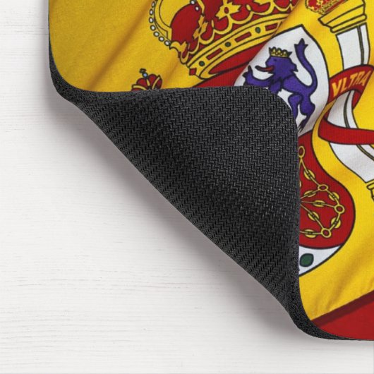 Spanische Flagge Mousepad (Ecke)