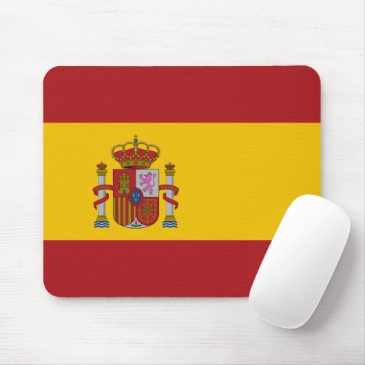 Spanische Flagge Mousepad (Mit Mouse)