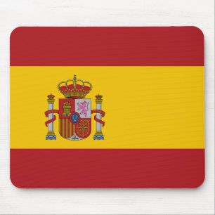 Spanische Flagge Mousepad