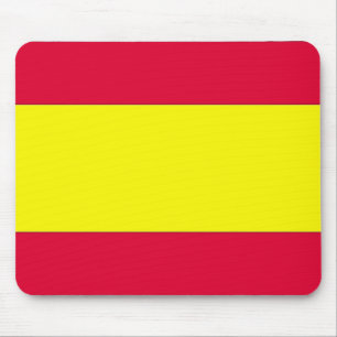 Spanische Flagge Mousepad