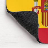 Spanische Flagge Mousepad (Ecke)