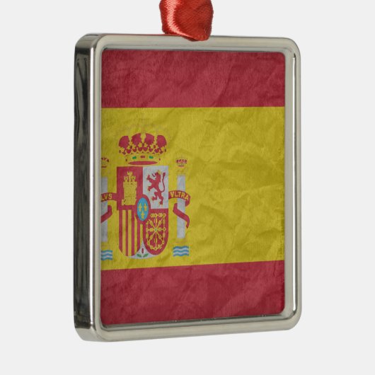 Spanische Flagge Ornament Aus Metall (Rechts)