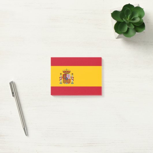 Spanische Flagge Post-it Klebezettel (Büro)