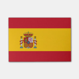 Spanische Flagge Post-it Klebezettel