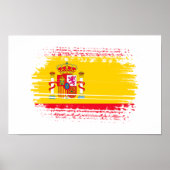 Spanische Flagge Poster (Vorne)