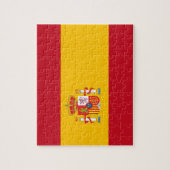Spanische Flagge Puzzle (Vertikal)
