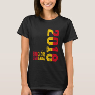 Spanische Flagge Retro 2018 Jahr 2018 Vintage 2018 T-Shirt