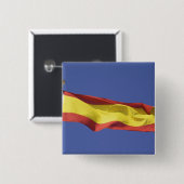 Spanische Flagge (RF) Button (Vorne & Hinten)