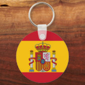 Spanische Flagge Schlüsselanhänger (Vorderseite)
