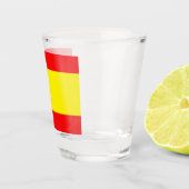 Spanische Flagge Schnapsglas (Rechts)
