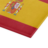 Spanische Flagge Schneidebrett (Ecke)