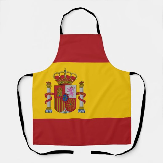Spanische Flagge Schürze (Vorderseite)
