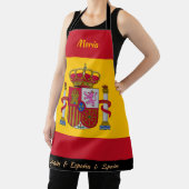 Spanische Flagge Schürze, Spanien Koch Küche Schürze (InSitu)