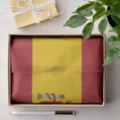Spanische Flagge Seidenpapier (Geschenk)